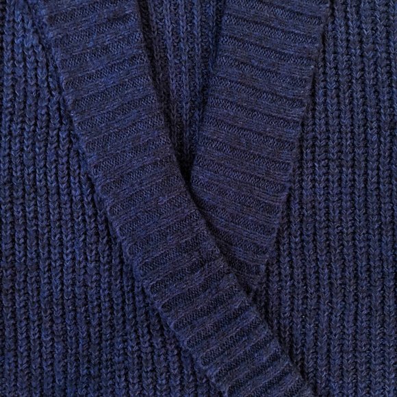 Kimchi Blue Navy V neck Knit sweater - Picture 6 of 10